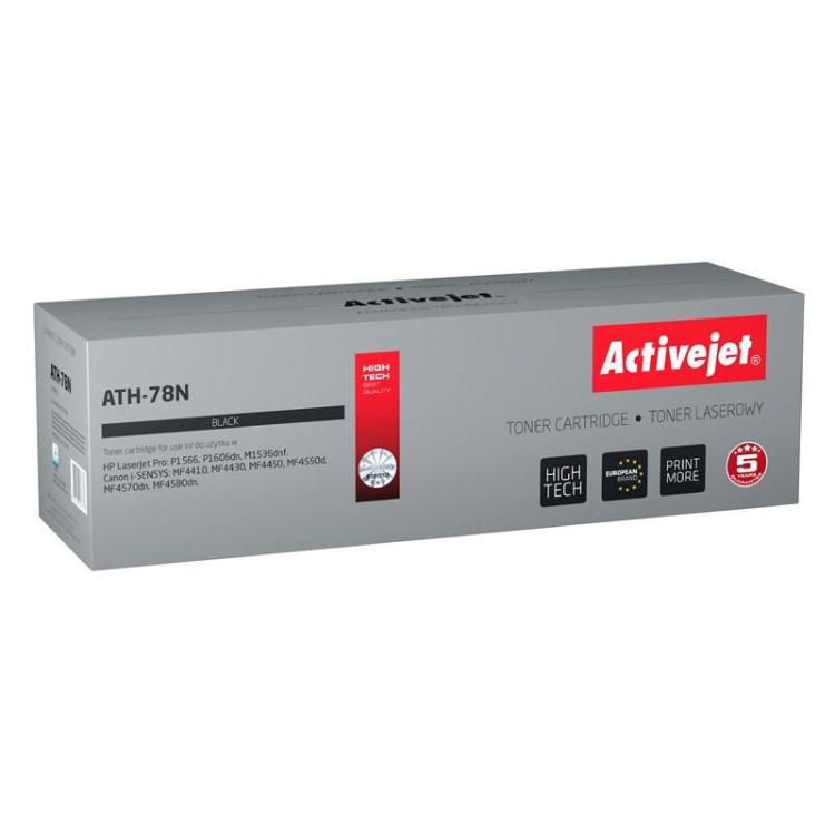 Activejet ATH-78N Toner (zamiennik HP 78A CE278A, Canon CRG-728 Supreme 2500 stron czarny)