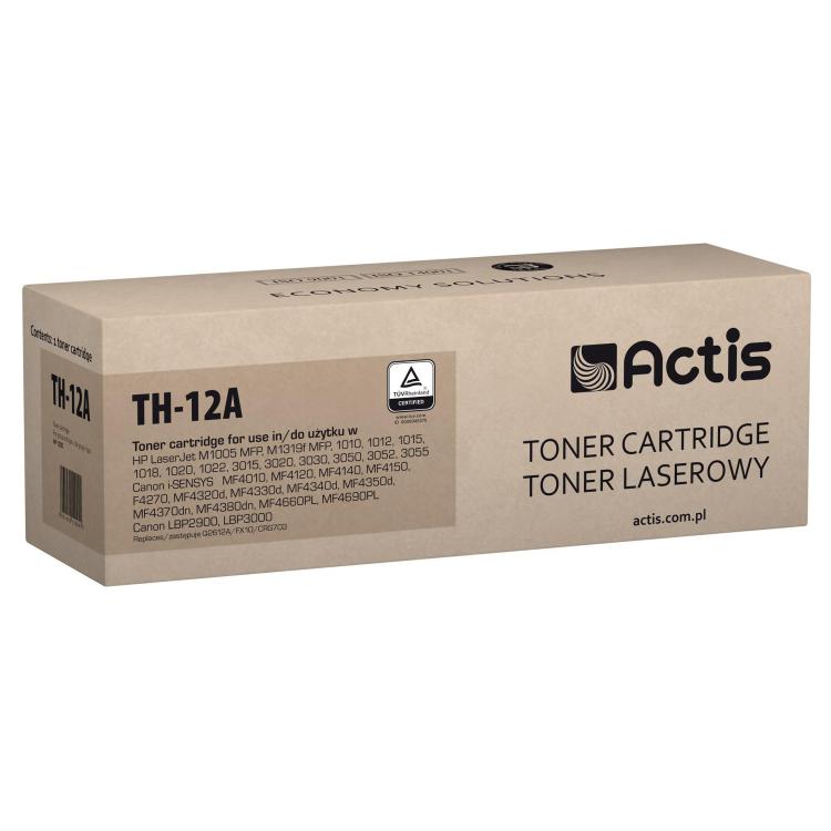 Actis TH-12A Toner (zamiennik HP 12A Q2612A, Canon FX-10, Canon CRG-703 Standard 2000 stron czarny)