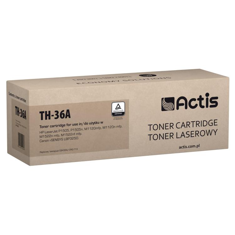 Actis TH-36A Toner (zamiennik HP 36A CB436A, Canon CRG-713 Standard 2000 stron czarny)