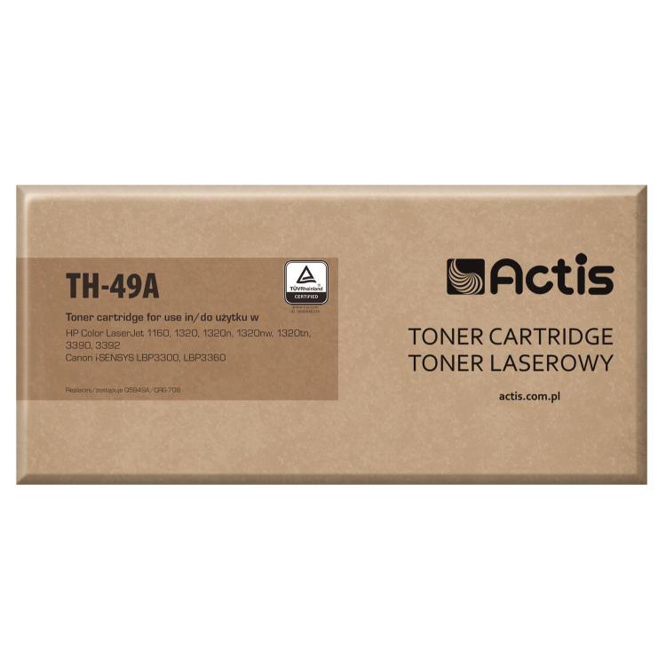 Actis TH-49A Toner (zamiennik HP 49A Q5949A, Canon CRG-708 Standard 2500 stron czarny)