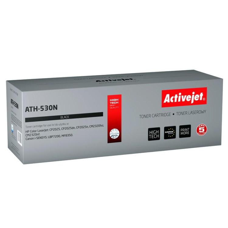 Activejet ATH-530N Toner (zamiennik HP 304A CC530A, Canon CRG-718B Supreme 3800 stron czarny)