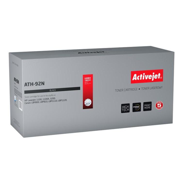 Activejet ATH-92N Toner (zamiennik HP 92A C4092A, Canon EP-22 Supreme 3100 stron czarny)