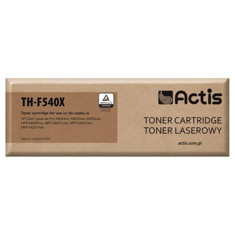 Actis TH-F540X Toner (zamiennik HP 203X CF540X Standard 3200 stron czarny)