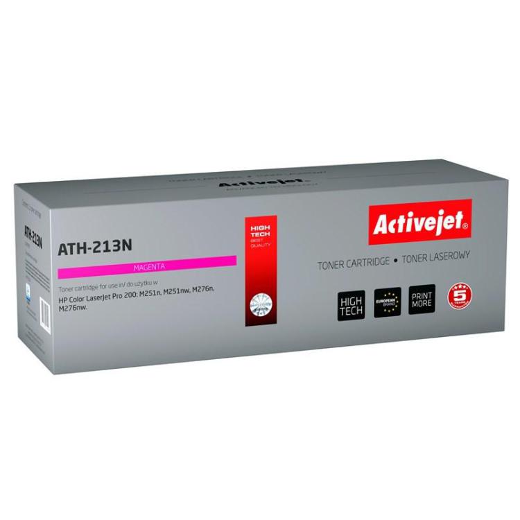 Activejet ATH-213N Toner (zamiennik HP 131A CF213A, Canon CRG-731M Supreme 1800 stron czerwony)