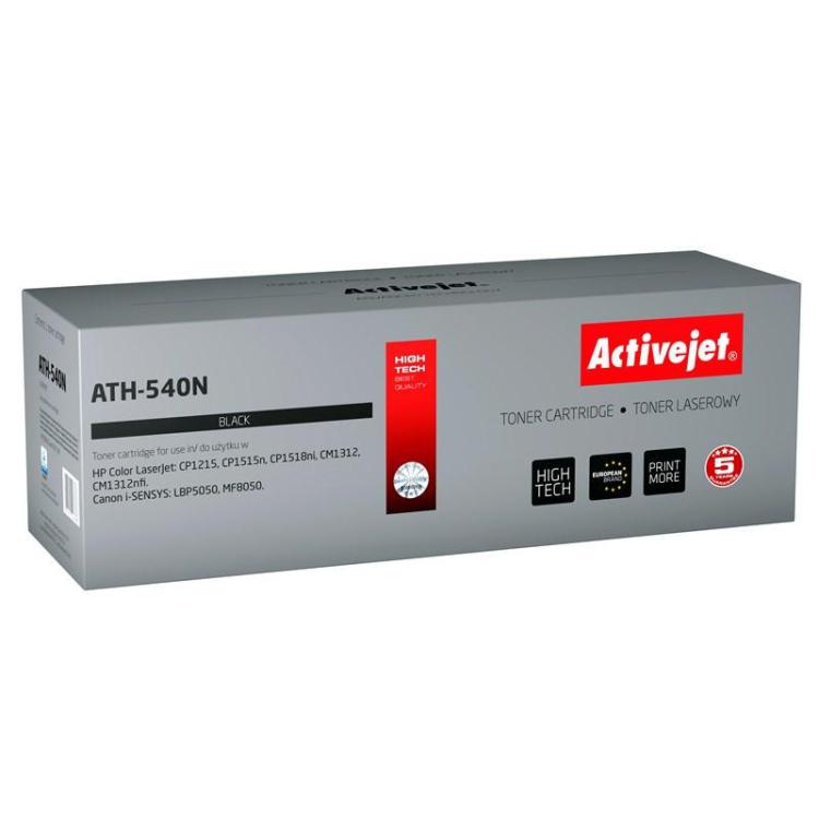 Activejet ATH-540N Toner (zamiennik HP 125A CB540A, Canon CRG-716B Supreme 2400 stron czarny)