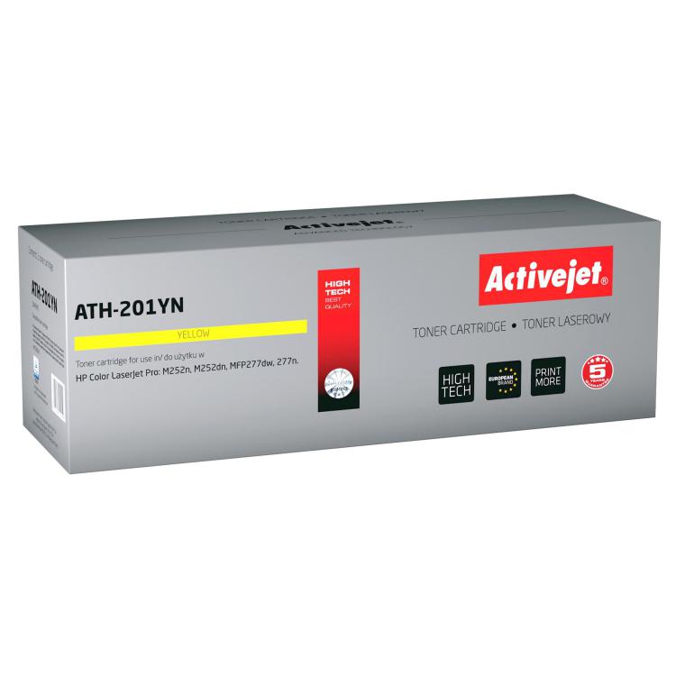 Activejet ATH-201YN Toner (zamiennik HP 201A CF402A Supreme 1400 stron żółty)