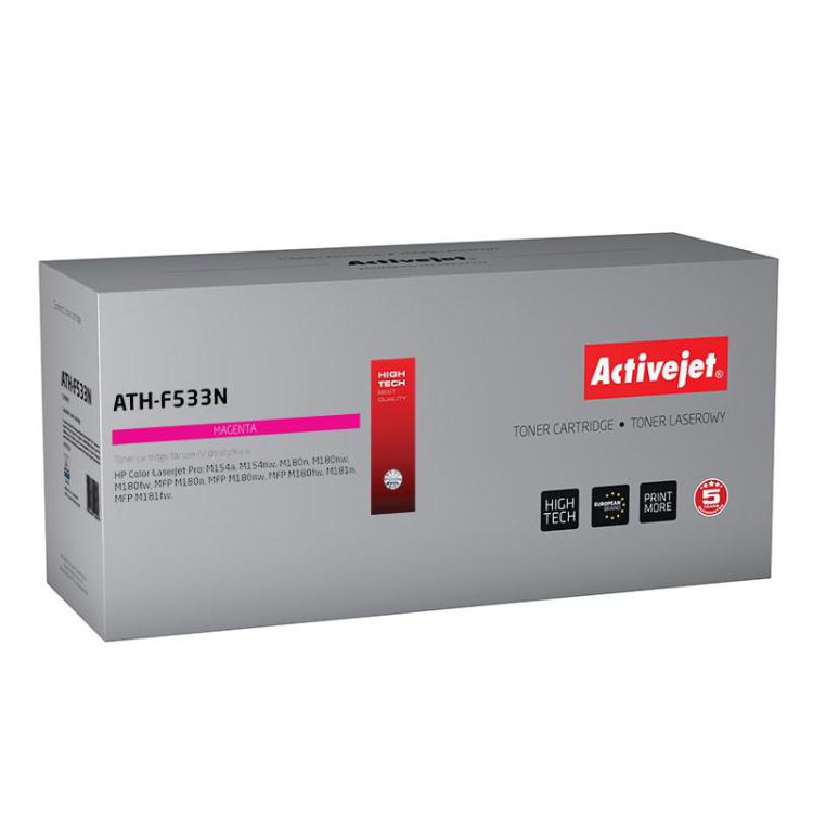 Activejet ATH-F533N Toner (zamiennik HP 205A CF533A Supreme 900 stron czerwony)