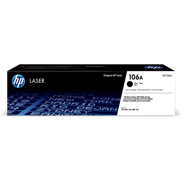 Toner HP czarny HP 106A, HP106A W1106A, 1000 str.