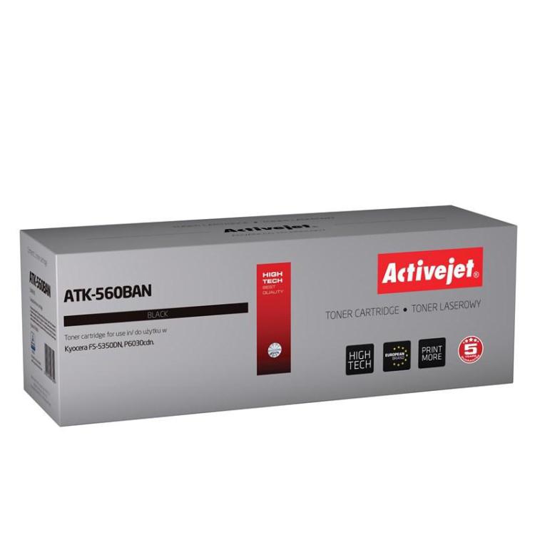 Activejet ATK-560BAN Toner (zamiennik Kyocera TK-560K Premium 12000 stron czarny)