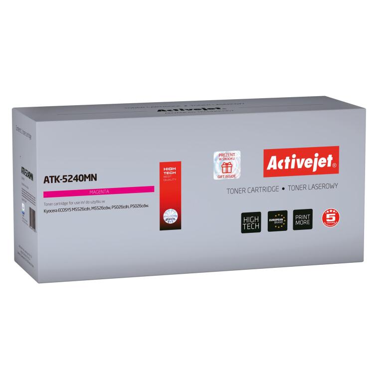 Activejet ATK-5240MN Toner (zamiennik Kyocera TK-5240M Supreme 3000 stron czerwony)