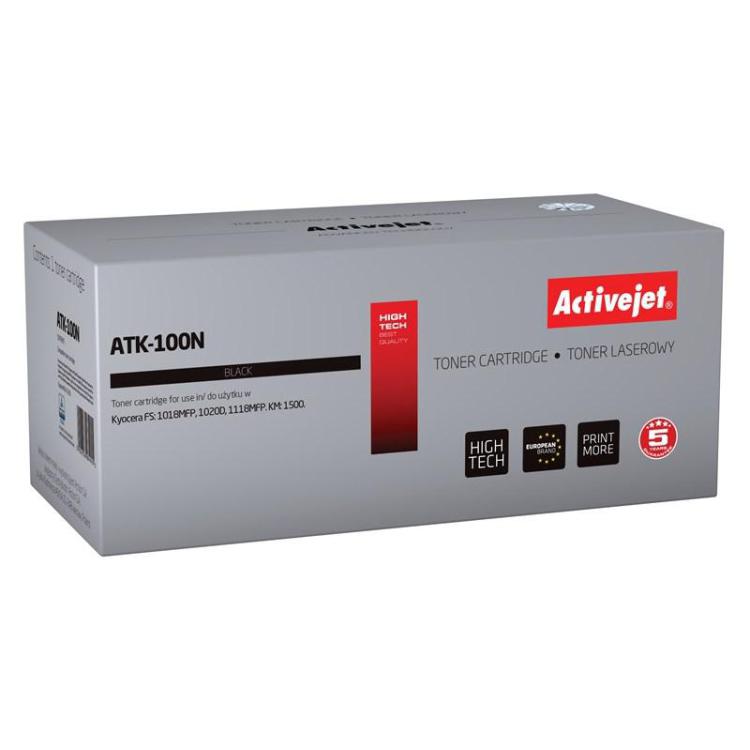 Activejet ATK-100N Toner (zamiennik Kyocera TK-100/TK-18 Supreme 7800 stron czarny)