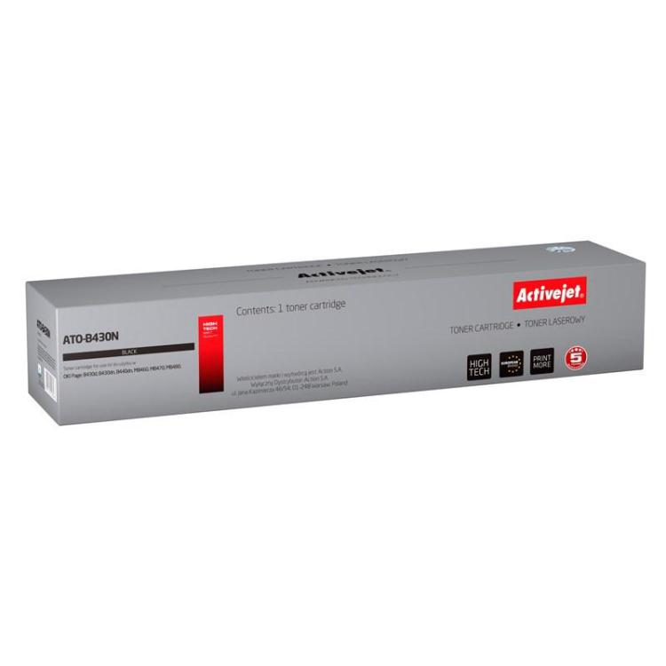 Activejet ATO-B430N Toner (zamiennik OKI 43979202 Supreme 7000 stron czarny)