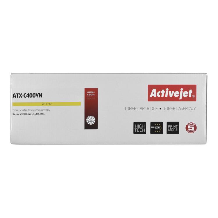 Activejet ATX-C400YN Toner (zamiennik Xerox 106R03509 Supreme 2500 stron żółty)