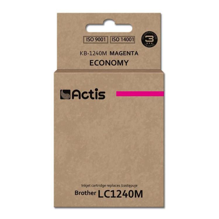 Actis KB-1240M Tusz (zamiennik Brother LC1240M/LC1220M Standard 19 ml czerwony)