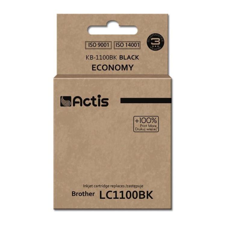 Actis KB-1100Bk Tusz (zamiennik Brother LC1100BK/980BK Standard 28 ml czarny)