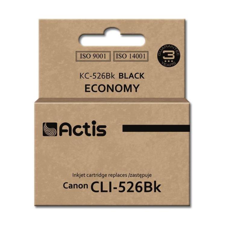 Actis KC-526Bk Tusz (zamiennik Canon CLI-526BK Standard 10 ml czarny)