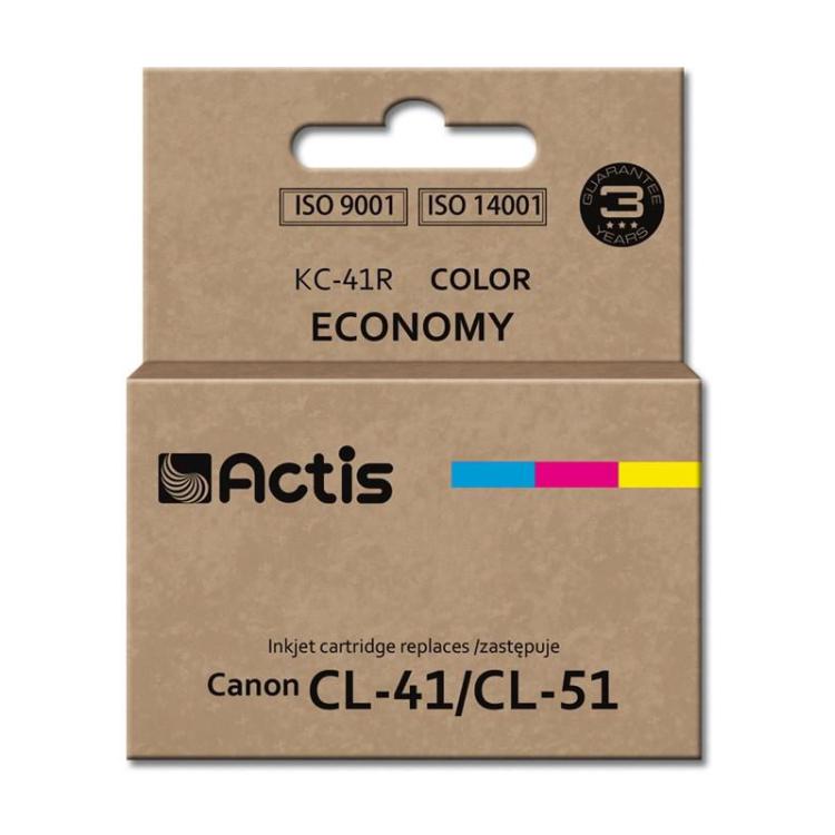 Actis KC-41R Tusz (zamiennik Canon CL-41/CL-51 Standard 18 ml kolor)