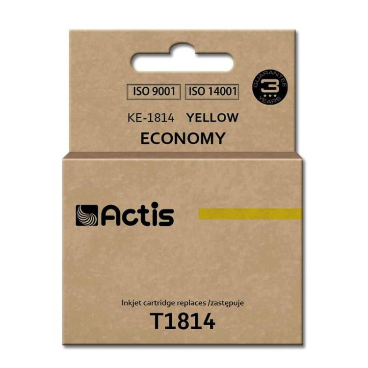 Actis KE-1814 Tusz (zamiennik Epson T1814 Standard 15 ml żółty)