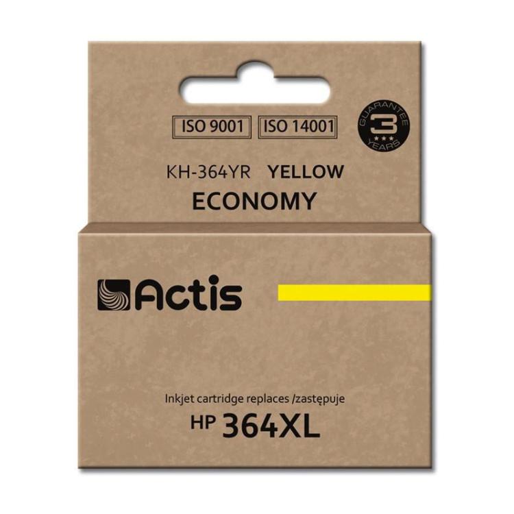 Actis KH-364YR Tusz (zamiennik HP 364XL CB325EE Standard 12 ml żółty)