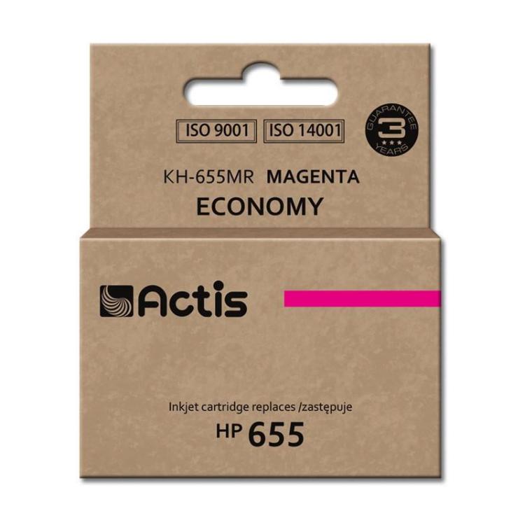 Actis KH-655MR Tusz (zamiennik HP 655 CZ111AE Standard 12 ml czerwony)