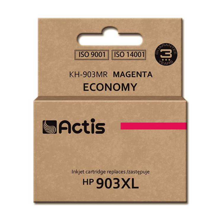 Actis KH-903MR Tusz (zamiennik HP 903XL T6M07AE Standard 12ml czerwony) - Nowy Chip