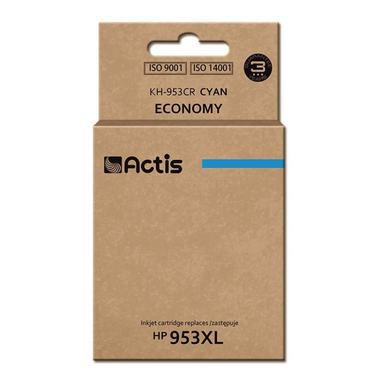 Actis KH-953CR Tusz (zamiennik HP 953XL F6U16AE Standard 25ml niebieski) - Nowy Chip