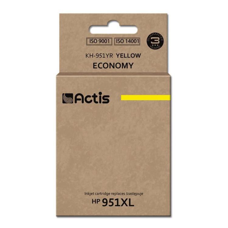 Actis KH-951YR Tusz (zamiennik HP 951XL CN048AE Standard 25 ml żółty)