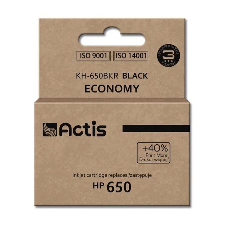 Actis KH-650BKR Tusz (zamiennik HP 650 CZ101AE Standard 15 ml czarny)