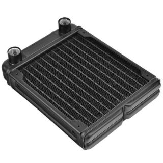 Pacific R120 (120mm, 2x G 1/4", aluminium) radiator - Black