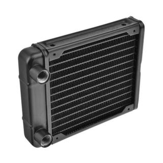 Pacific R120 (120mm, 2x G 1/4", aluminium) radiator - Black