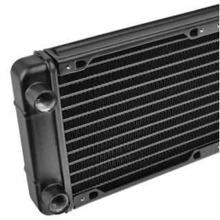 Pacific R120 (120mm, 2x G 1/4", aluminium) radiator - Black