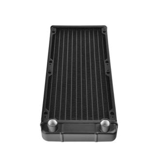 Pacific R240 (240mm, 2x G 1/4", aluminium) radiator - Black