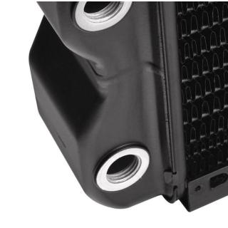 Pacific RL120 (120mm, 5x G 1/4", aluminium) radiator - Black