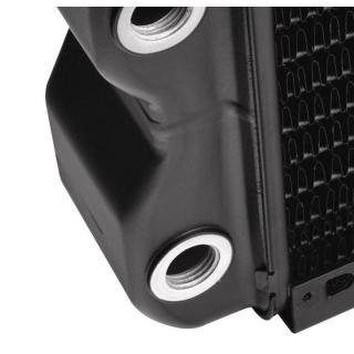 Pacific RL240 (240mm, 5x G 1/4", aluminium) radiator - Black