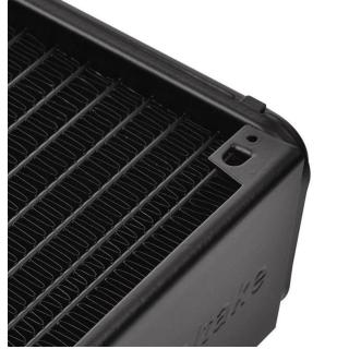 Pacific RL360 (360mm, 5x G 1/4", aluminium) radiator - Black