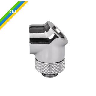 Pacific G1/4 45 złączka adapter kątowy - Chrome