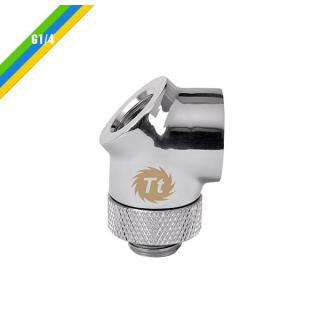 Pacific G1/4 45 i 90 złączka adapter kątowy - Chrome