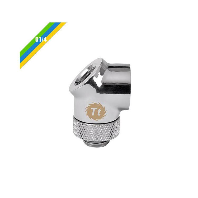 Pacific G1/4 45 i 90 złączka adapter kątowy - Chrome