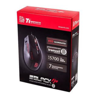 Tt eSPORTS Myszka dla graczy - BLACK Fingerprint Mouse