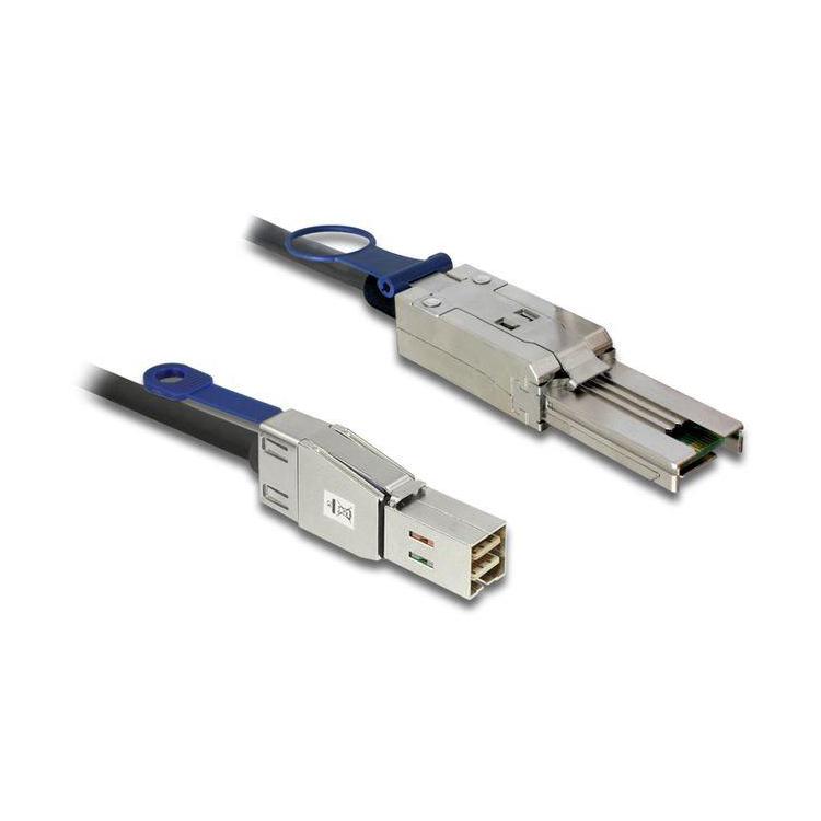 Kabel mini SAS HD SFF-8644 - SFF-8088 M/M 2m