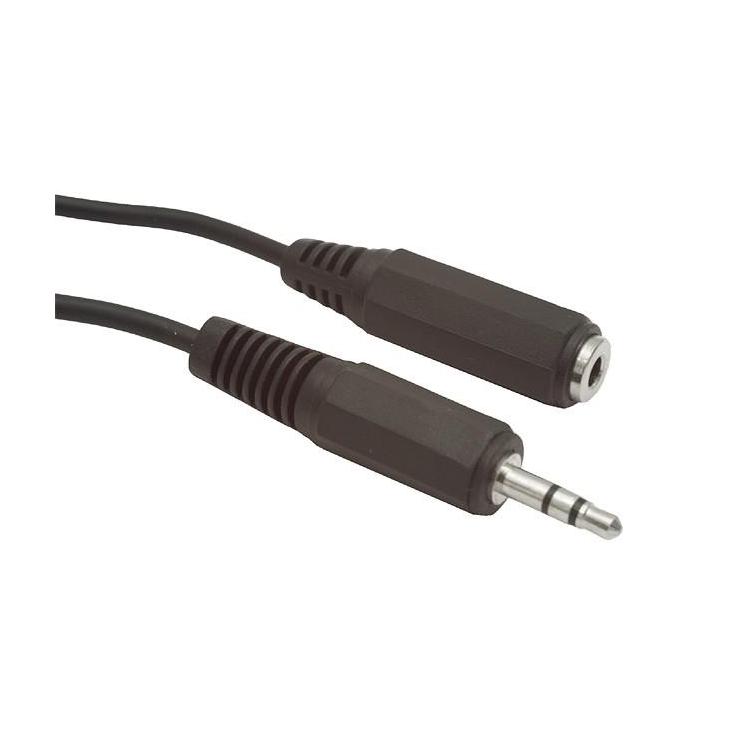 Przedłużacz Minijack M/F 3M stereo