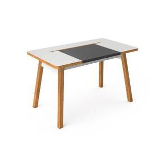 StudioDesk biurko 120cm schowek na kable - nowa rewizja