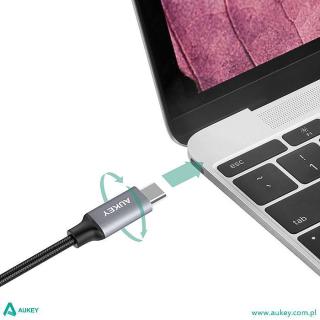 CB-CMD1 zestaw 3 szt. nylonowych szybkich kabli Quick Charge USB C-USB 3.0 | 3 x 1m | 5 Gbps