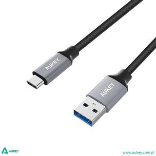 CB-CMD1 zestaw 3 szt. nylonowych szybkich kabli Quick Charge USB C-USB 3.0 | 3 x 1m | 5 Gbps