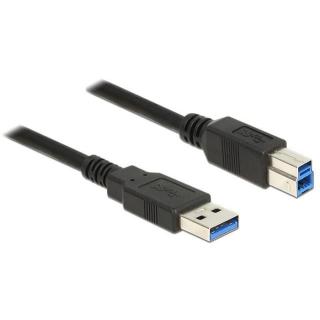 Kabel USB 3.0 1m AM-BM czarny