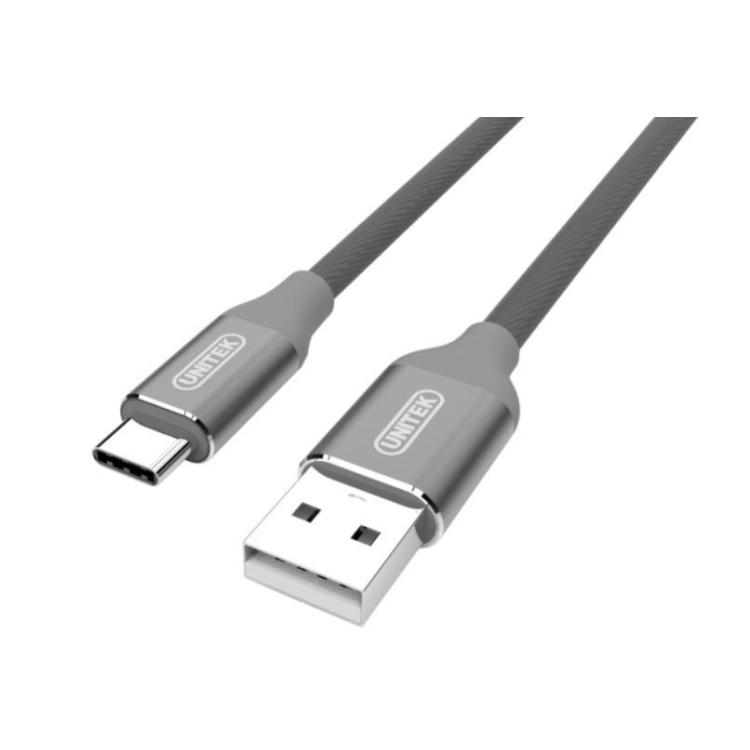 Kabel PREMIUM USB-USB-C 2.0 GRAY Y-C4025AGY