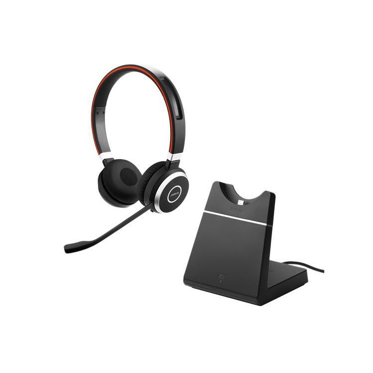 Evolve 65 UC Stereo + charging stand