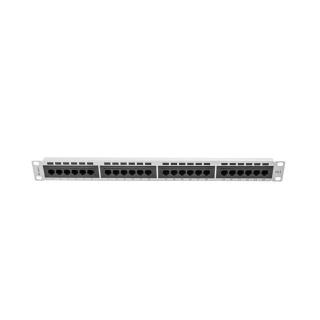 Patch Panel 24 Port 1U Kat.6 szary