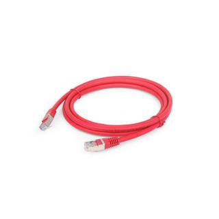 Patch cord Kat.6A S/FTP LSZH 1.5m czerwony