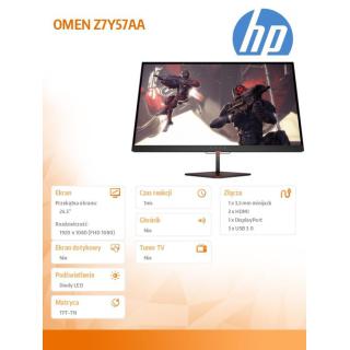 Monitor OMEN 24.5 LED Backlit Z7Y57AA